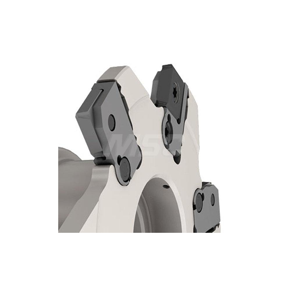 Iscar Indexable Slotting Cutter: 10.50 mm Cutting Width, 100.00 mm Cutter Dia, 26.00 mm Depth of Cut, 26.00 mm Depth of Cut, 27.00 mm Shank Dia - 3103988