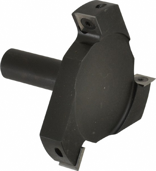 Cutting Tool Technologies 2-7/32" Cut Dia, 1-3/32" Cut Width, 1-1/4" Shank Dia, Indexable T-Slot Cutter - TSC-070
