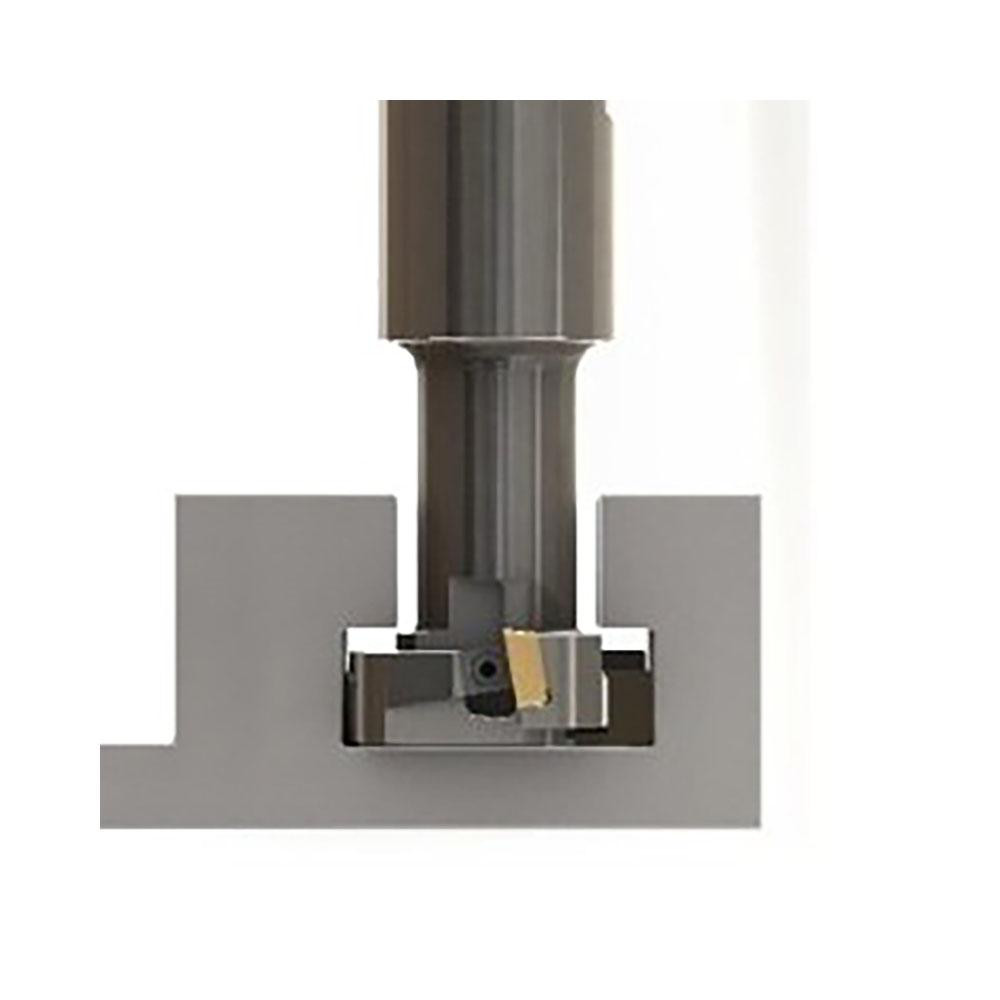 Cutting Tool Technologies 2-7/32" Cut Dia, 1-3/32" Cut Width, 1-1/4" Shank Dia, Indexable T-Slot Cutter - TSC-070
