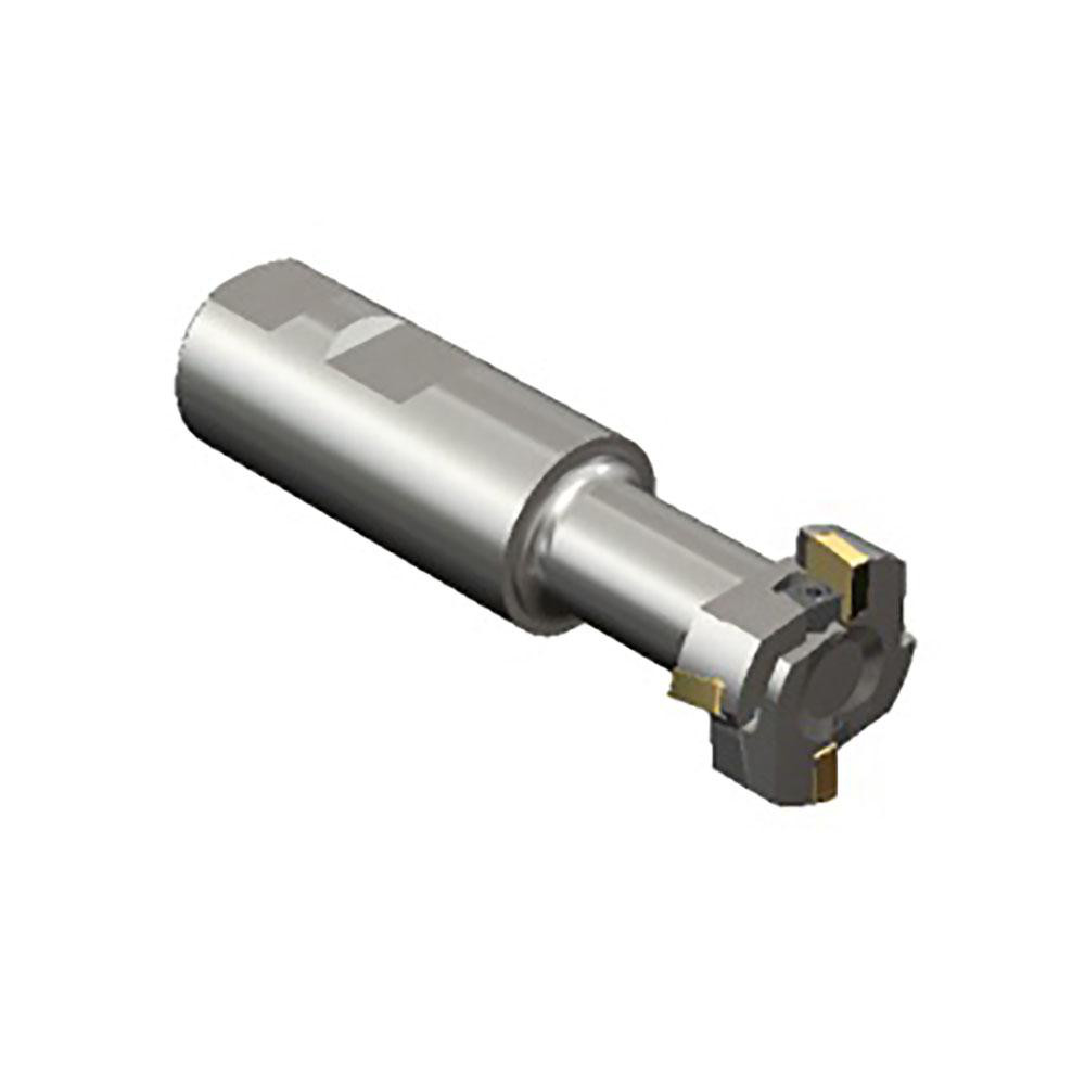 Cutting Tool Technologies 2-7/32" Cut Dia, 1-3/32" Cut Width, 1-1/4" Shank Dia, Indexable T-Slot Cutter - TSC-070