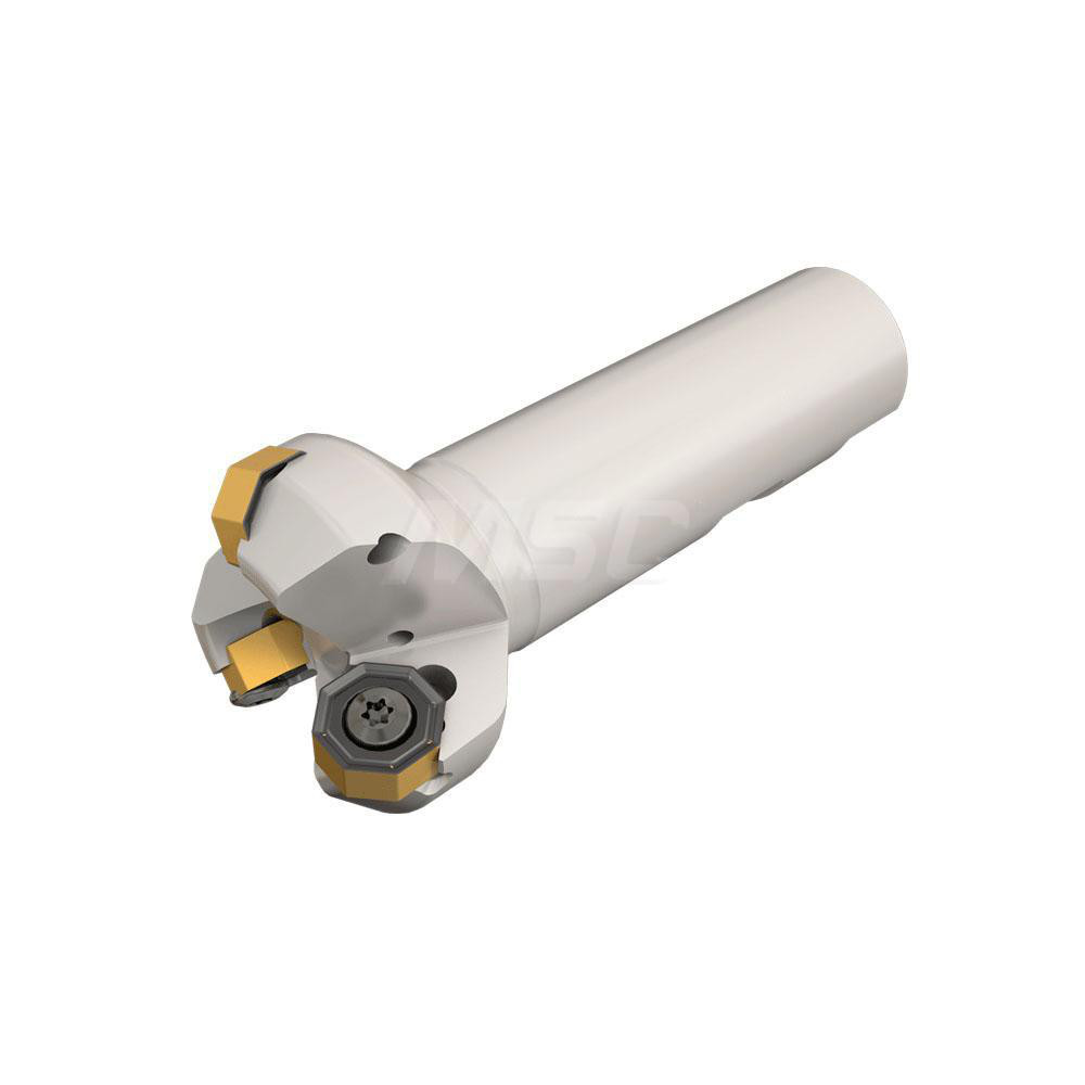 Seco 43° Lead Angle, 1.2598" to 1.5748" Cut Dia, Indexable & Chamfer End Mill - 00005768