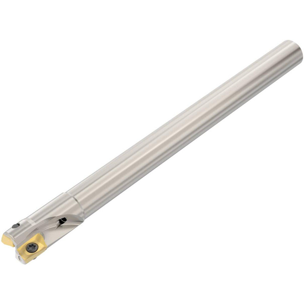 Seco Indexable Square-Shoulder End Mill: R217.69-00.375-0062LAN, 3/8" Cut Dia, 0.197" Max Depth of Cut, 5/16" Dia Cylindrical Shank - 02694883