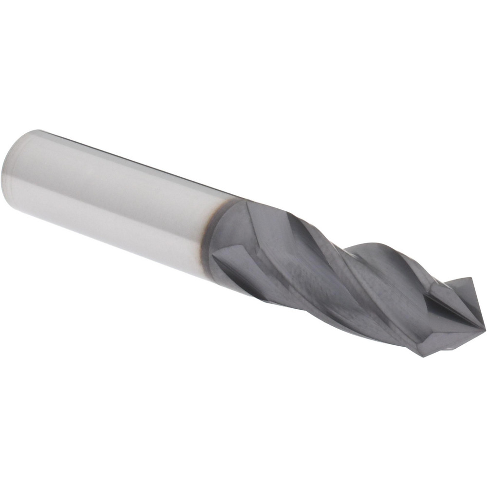 Iscar 45° Lead Angle, 1-1/2" to 2.01" Cut Dia, 1" Shank Dia, Indexable & Chamfer End Mill - 3100389