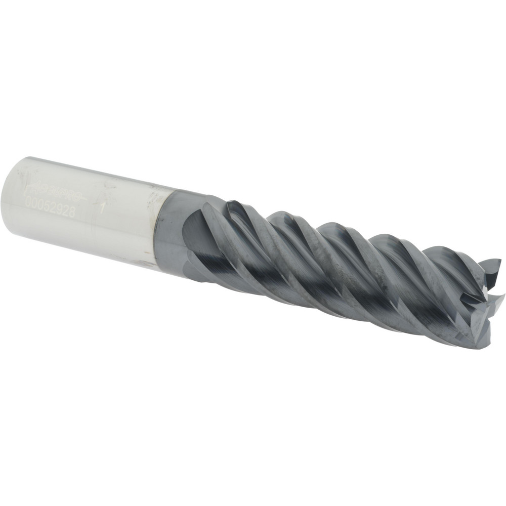 Iscar 45° Lead Angle, 1-1/2" to 2.01" Cut Dia, 1" Shank Dia, Indexable & Chamfer End Mill - 3100389