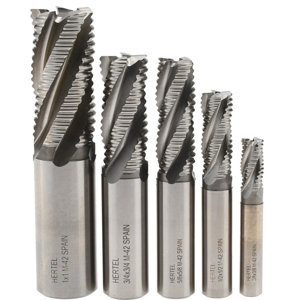 APT Indexable Square-Shoulder End Mill: EM-300-R8 3XR8 SH, 3" Cut Dia, 0.65" Max Depth of Cut, R8 R8 Shank - EM300-R8