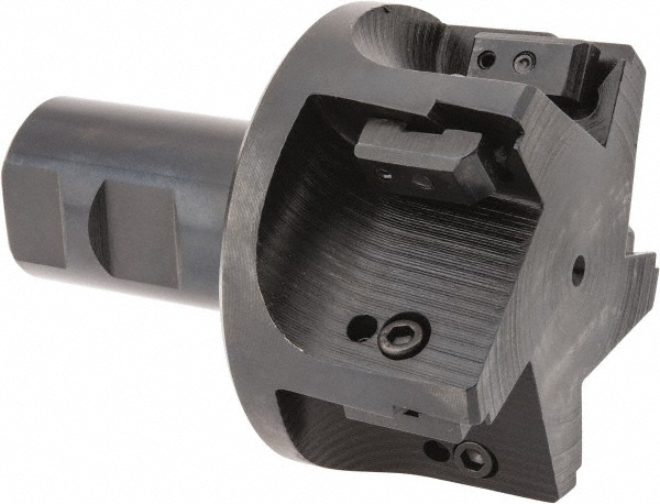 APT Indexable Square-Shoulder End Mill: EM-300-R8 3XR8 SH, 3" Cut Dia, 0.65" Max Depth of Cut, R8 R8 Shank - EM300-R8