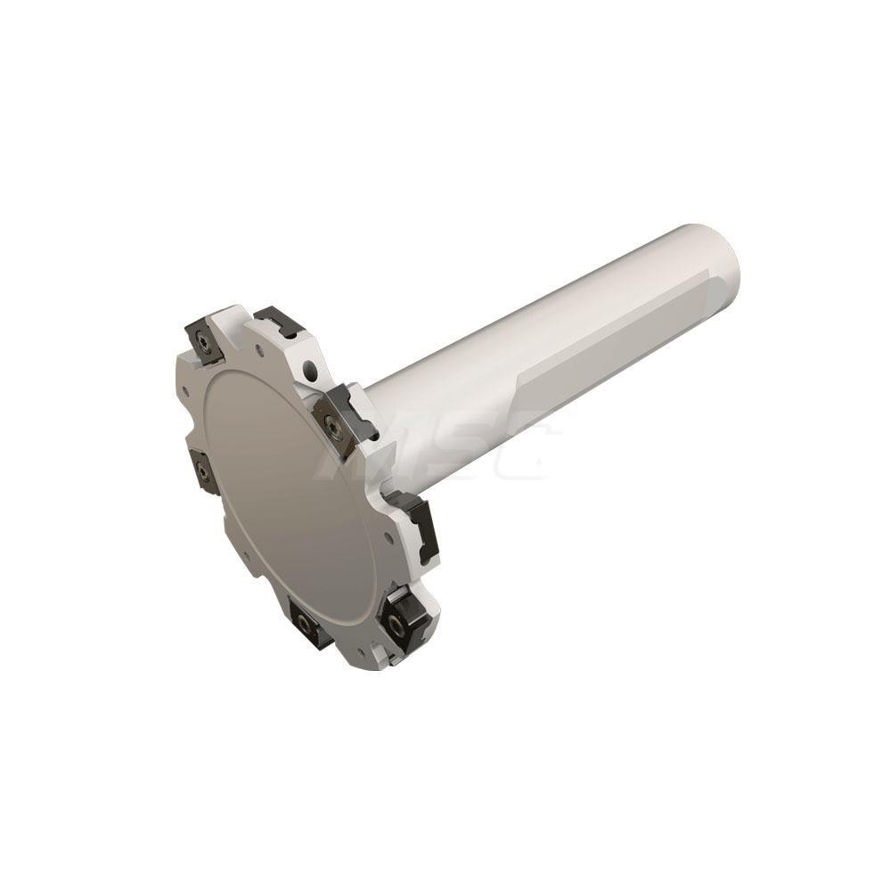 Iscar Indexable Slotting Cutter: 1.00 mm Cutting Width, 50.00 mm Cutter Dia, Arbor Connection, 12.50 mm Depth of Cut, 12.50 mm Depth of Cut, 13.00 mm Shank Dia, Neutral - 3336585