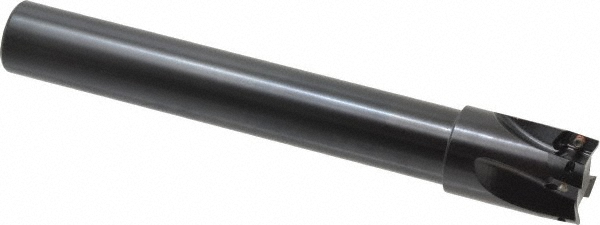 LMT Indexable Square-Shoulder End Mill: EMU90A17-150SGI1.5090, 1-1/2" Cut Dia, 0.65" Max Depth of Cut, 1-1/4" Dia Cylindrical Shank - 1950355
