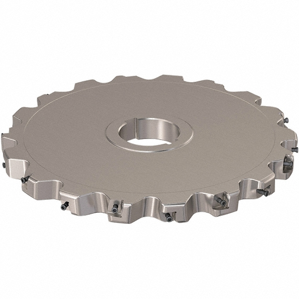 Seco Indexable Slotting Cutter: 10.00 mm Cutting Width, 250.00 mm Cutter Dia, Arbor Connection, 88.49 mm Depth of Cut, 88.49 mm Depth of Cut, Neutral - 02712946