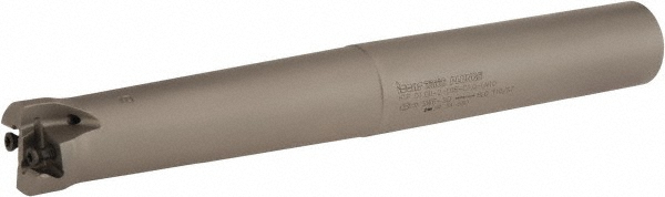Iscar 1" Cut Dia, 0.118" Max Depth of Cut, 1" Shank Dia, Indexable Plunge End Mill - 3105124