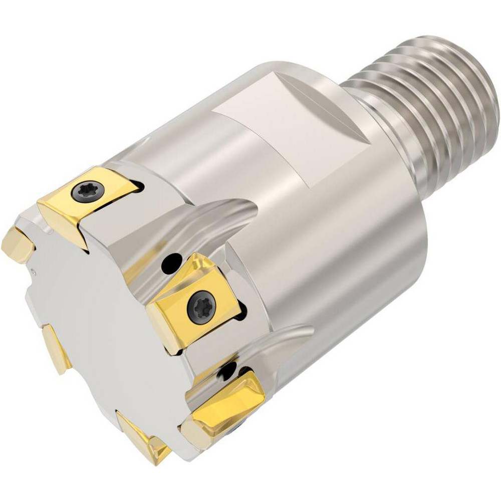 Seco Indexable Square-Shoulder End Mill: R217.94-2040.RE-08-6A, 40 mm Cut Dia, 8 mm Max Depth of Cut, M20 Modular Connection Shank - 02972755