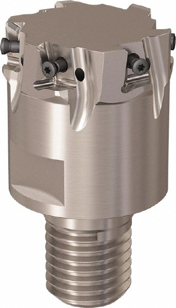 Seco Indexable Square-Shoulder End Mill: R217.94-2040.RE-08-6A, 40 mm Cut Dia, 8 mm Max Depth of Cut, M20 Modular Connection Shank - 02972755