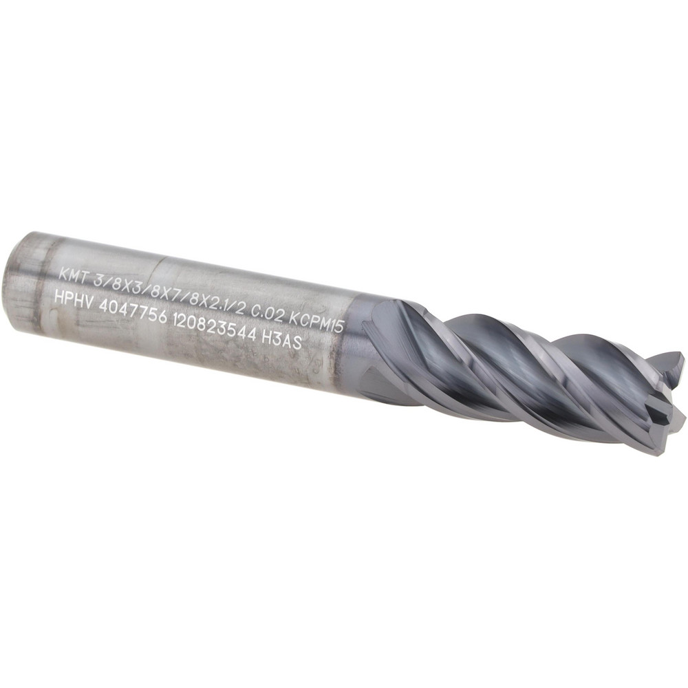 Kyocera Indexable High-Feed End Mill: MFH1000S100034T7, Cylindrical Shank - THN07814