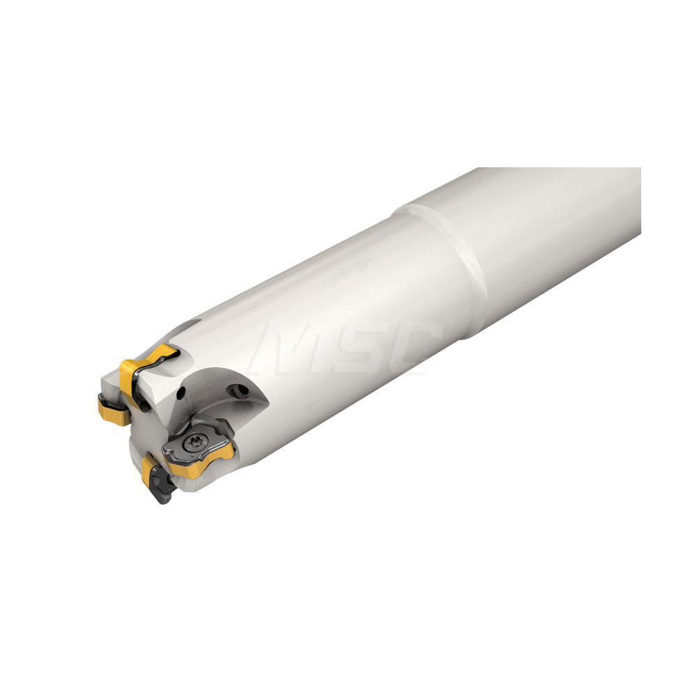 LMT Indexable High-Feed End Mill: ECPV071X33XM12, 1" Cut Dia, Modular Connection Shank - 9089008