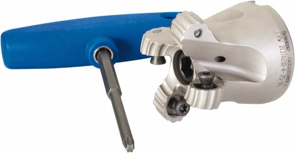 Tungaloy Indexable Copy Face Mill: 2" Max Cut Dia, 3/4" Arbor Hole - 3028949
