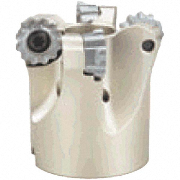 Tungaloy Indexable Copy Face Mill: 2" Max Cut Dia, 3/4" Arbor Hole - 3028949