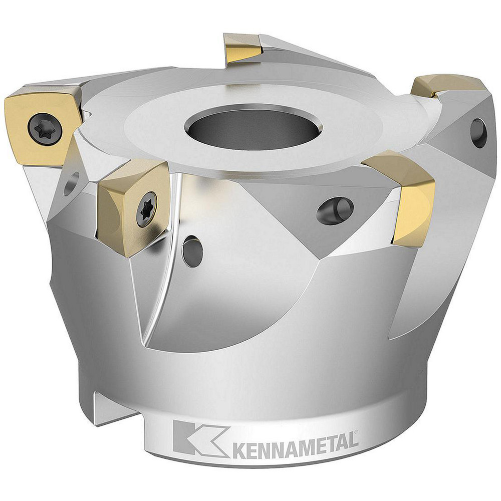 Sandvik Coromant 2" Cut Dia, 3/4" Arbor Hole Dia, 15.4mm Max Depth, Indexable Square-Shoulder Face Mill - 5739688