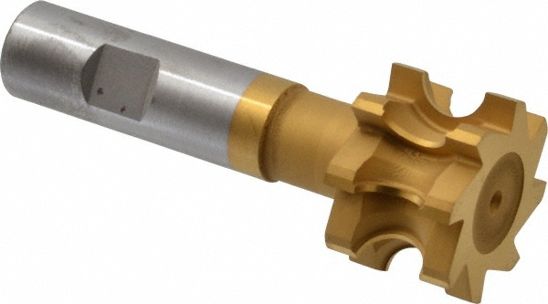 Cutting Tool Technologies 1/4" Cut Radius, 1" Dia, 0.65" Max Depth, 1" Shank Dia, Indexable Concave Radius Cutter - CAV-310C