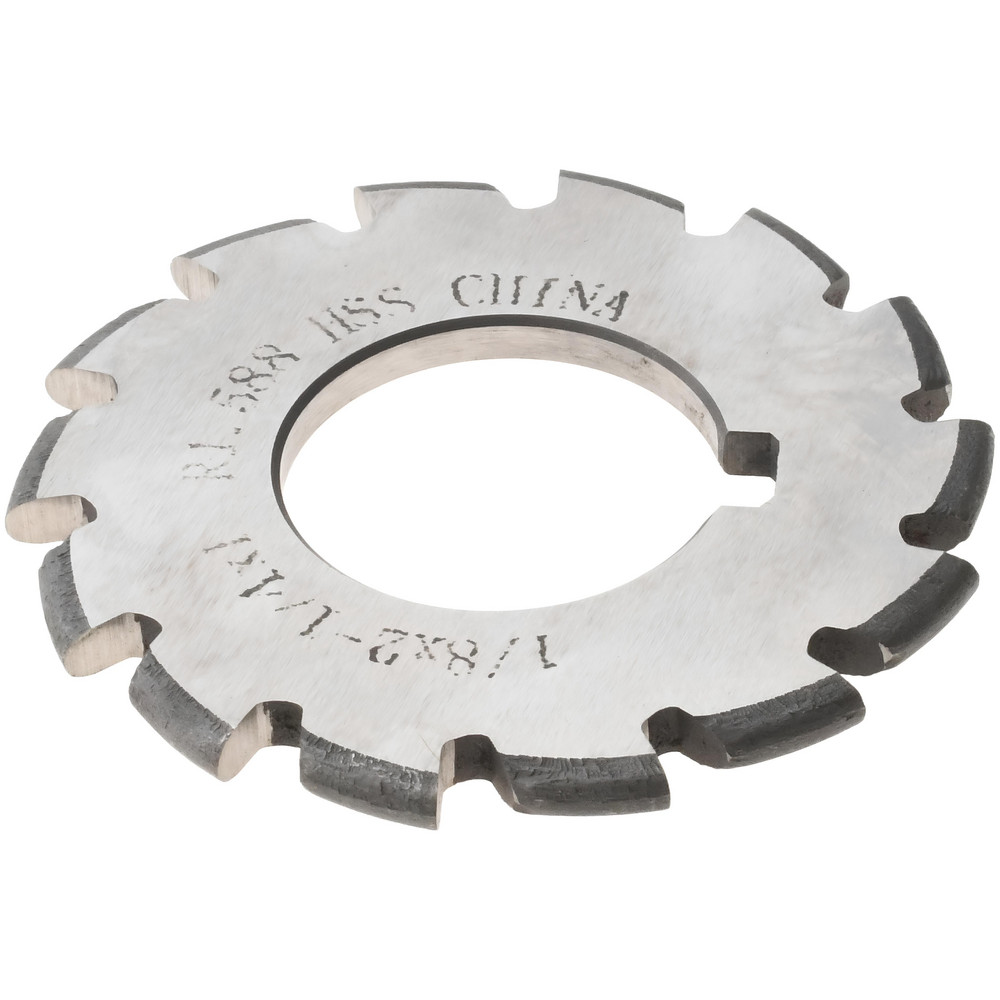 Cutting Tool Technologies 1/4" Cut Radius, 1" Dia, 0.65" Max Depth, 1" Shank Dia, Indexable Concave Radius Cutter - CAV-310C