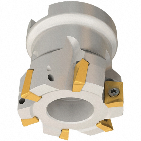 Tungaloy 40mm Cut Dia, 22mm Arbor Hole Dia, 4mm Max Depth, Indexable Square-Shoulder Face Mill - 3109297