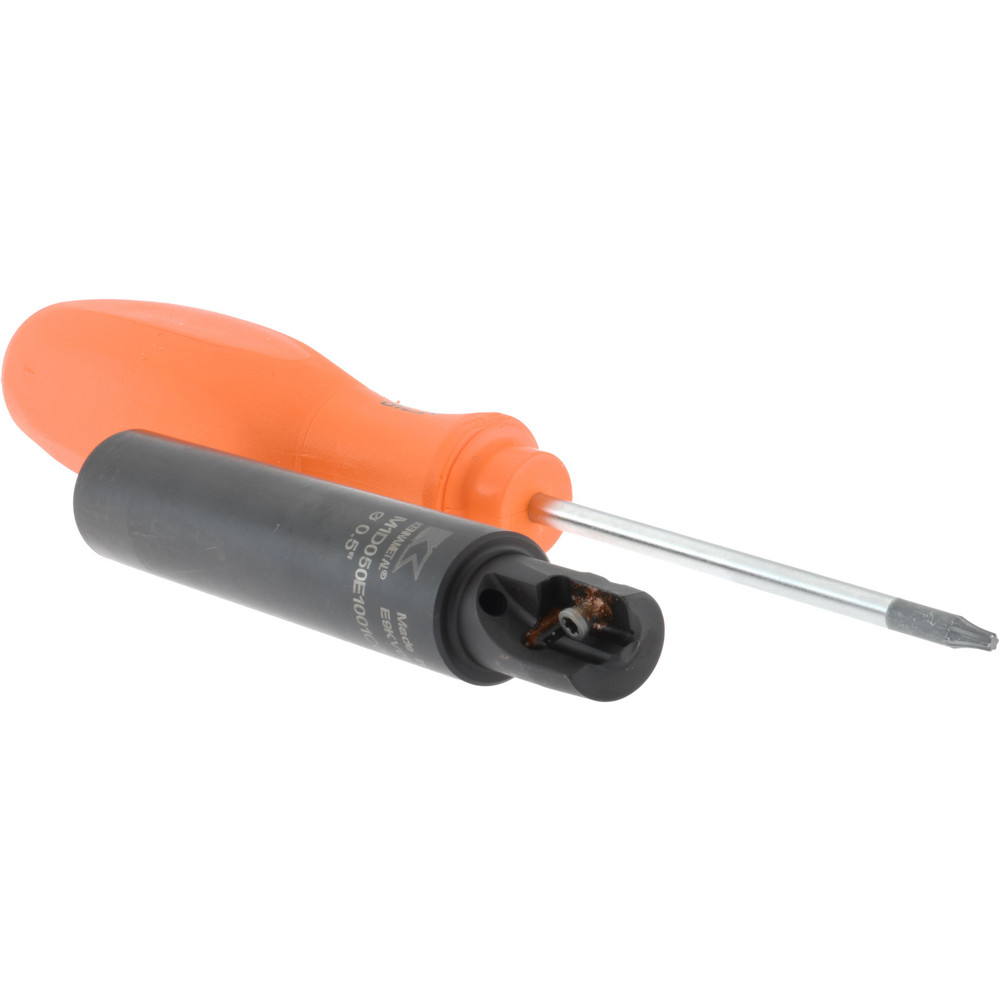 Kennametal Indexable Square-Shoulder End Mill: M1D050E1001C062L350, 1/2" Cut Dia, 0.404" Max Depth of Cut, 5/8" Dia Cylindrical Shank - 3742518