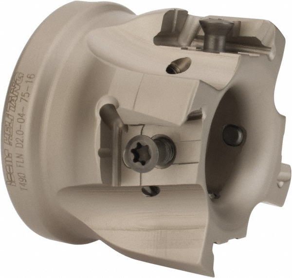 Iscar 2-1/2" Cut Dia, 1" Arbor Hole Dia, 0.63" Max Depth, Indexable Square-Shoulder Face Mill - 3105213