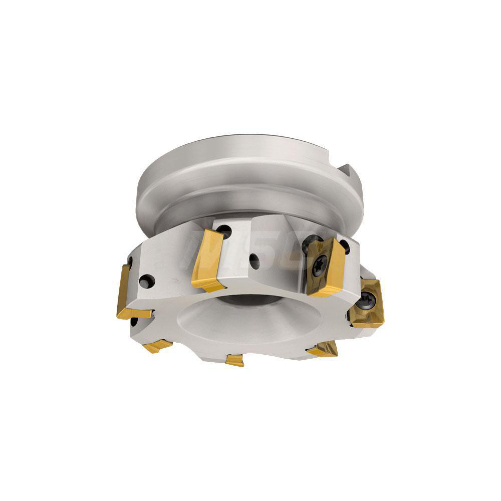 Iscar 3" Cut Dia, 1" Arbor Hole Dia, 0.39" Max Depth, Indexable Square-Shoulder Face Mill - 3102080