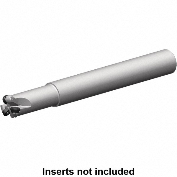 Kennametal Indexable Copy End Mill: 1-1/4" Cut Dia, 0.1968" Max Depth of Cut, Through Coolant - 2251756