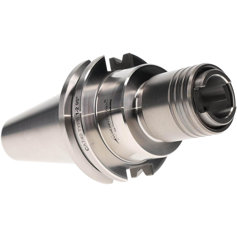 Kennametal Indexable Square-Shoulder End Mill: M1D125E1803CV40L288, 1-1/4" Cut Dia, 0.71" Max Depth of Cut, CAT 40 Taper Shank - 2267551