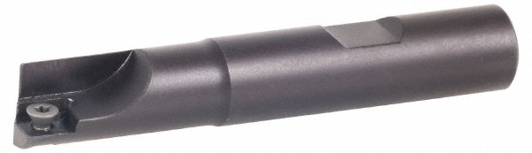 Kennametal Indexable Square-Shoulder End Mill: KICR175SP4055C, 1-3/4" Cut Dia, 11.94 mm Max Depth of Cut, 1-1/4" Dia Weldon Flat Shank - 1023607