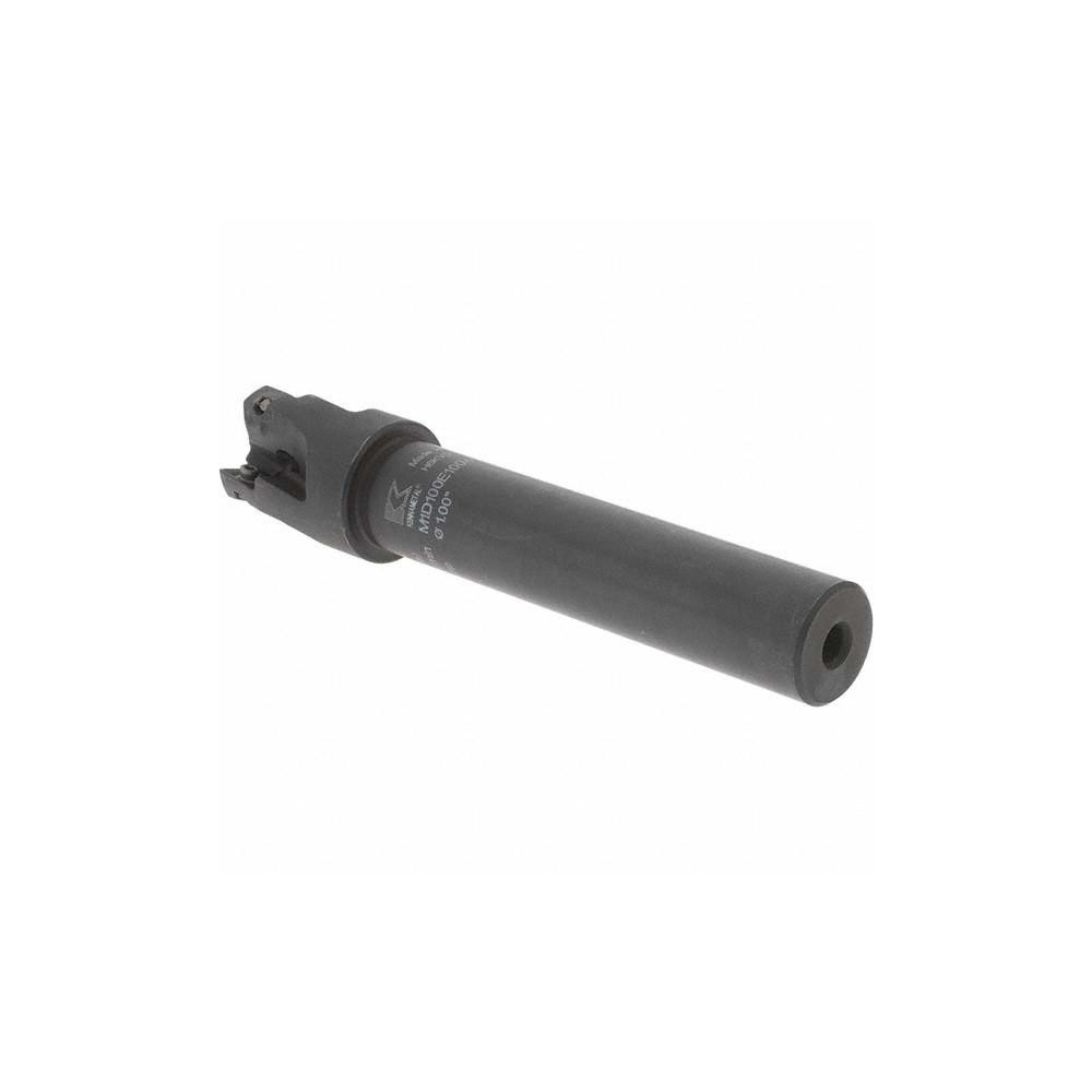 Kennametal Indexable Square-Shoulder End Mill: M1D100E1004C075L480, 1" Cut Dia, 10.03 mm Max Depth of Cut, 3/4" Dia Cylindrical Shank - 3897780