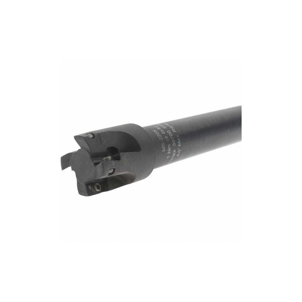 Kennametal Indexable Square-Shoulder End Mill: M1D100E1004C075L480, 1" Cut Dia, 10.03 mm Max Depth of Cut, 3/4" Dia Cylindrical Shank - 3897780