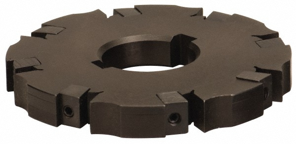 Seco Indexable Slotting Cutter: 0.1960" Cutting Width, 8.0000" Cutter Dia, Arbor Connection, 2.2640" Depth of Cut, 1.5000" Hole Dia, Right Hand - 02740905