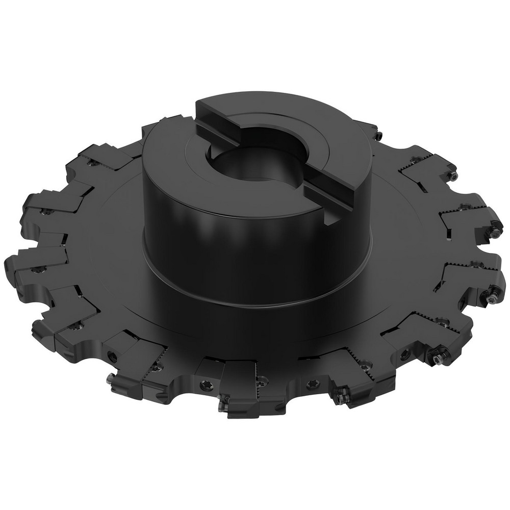 Seco Indexable Slotting Cutter: 0.1960" Cutting Width, 8.0000" Cutter Dia, Arbor Connection, 2.2640" Depth of Cut, 1.5000" Hole Dia, Right Hand - 02740905