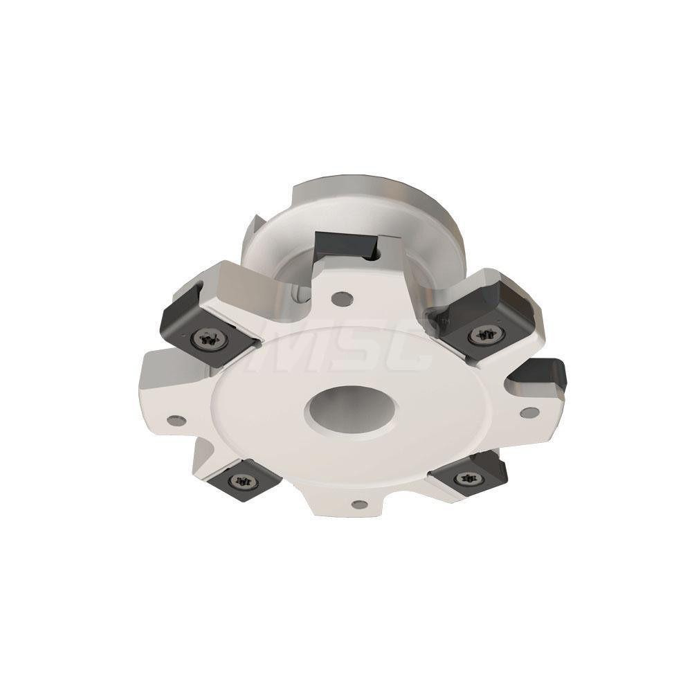 Seco Indexable Slotting Cutter: 0.1220" Cutting Width, 5.0000" Cutter Dia, Arbor Connection, 1.3580" Depth of Cut, 1.2500" Hole Dia, Right Hand - 75054877