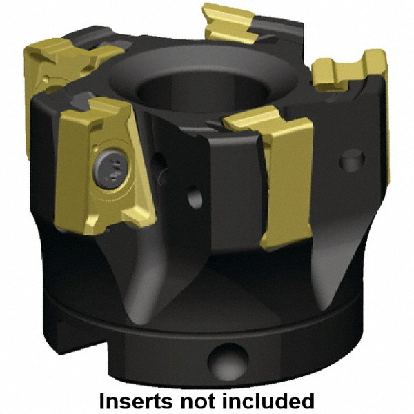 Walter 100mm Cut Dia, 32mm Arbor Hole Dia, Indexable Square-Shoulder Face Mill - 5000477