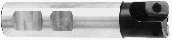 Cutting Tool Technologies 1-1/4" Dia, 0.55" Max Depth, 1-1/4" Shank Dia, Indexable Convex Radius Cutter - VEX670C