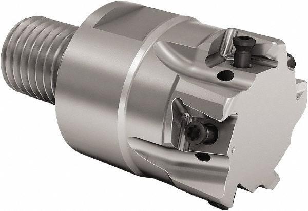 Seco Indexable Square-Shoulder End Mill: R217.94-1632.RE-08-5A, 32 mm Cut Dia, 8 mm Max Depth of Cut, M16 Modular Connection Shank - 02827544