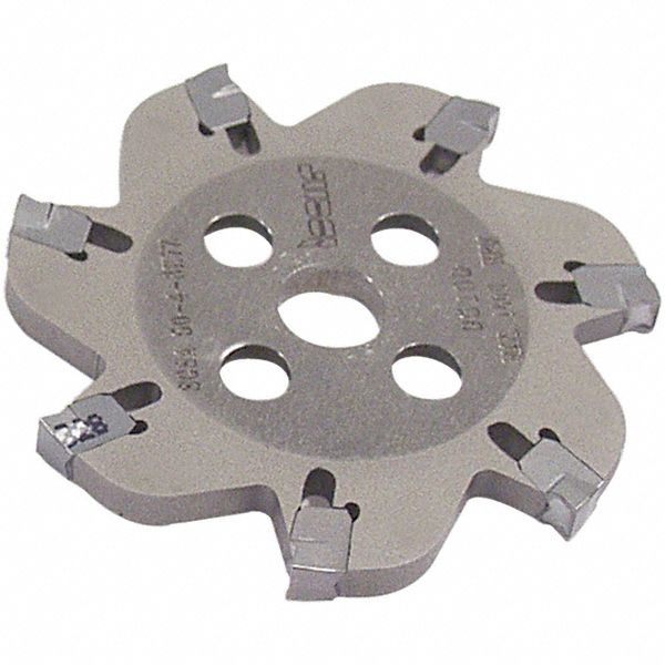 Iscar Indexable Slotting Cutter: 0.1060" Cutting Width, Arbor Connection, Right Hand - 2301805