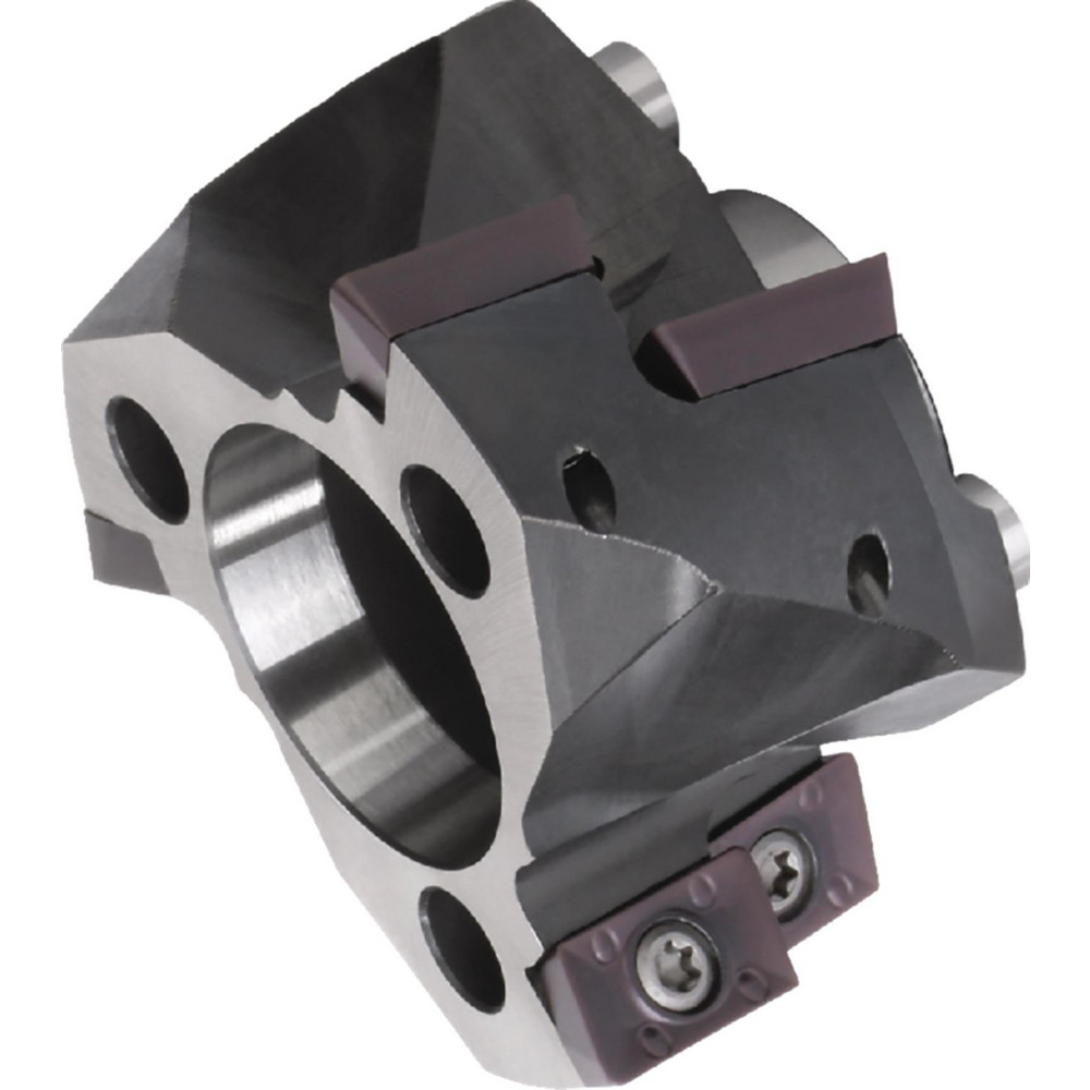 Widia Indexable Square-Shoulder End Mill: 12393060800, 80 mm Cut Dia, 29 mm Max Depth of Cut, Modular Connection Shank - 2021433