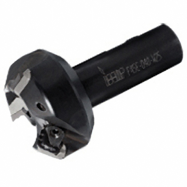 Iscar 45° Lead Angle, 1" to 2.7" Cut Dia, 3/4" Shank Dia, Indexable & Chamfer End Mill - 3100022