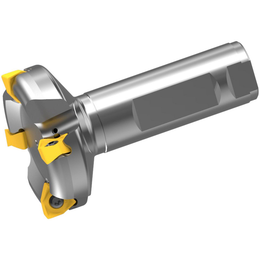 Kennametal Indexable Square-Shoulder End Mill: M1D300E1805S100L175R, 3" Cut Dia, 15.97 mm Max Depth of Cut, BT40 Taper Shank - 6117617