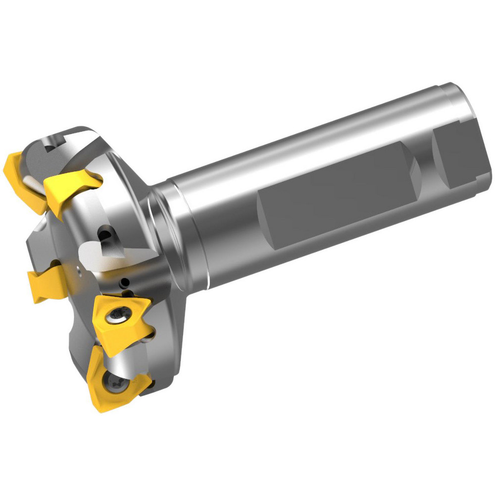 Kennametal Indexable Square-Shoulder End Mill: M1D300E1805S100L175R, 3" Cut Dia, 15.97 mm Max Depth of Cut, BT40 Taper Shank - 6117617