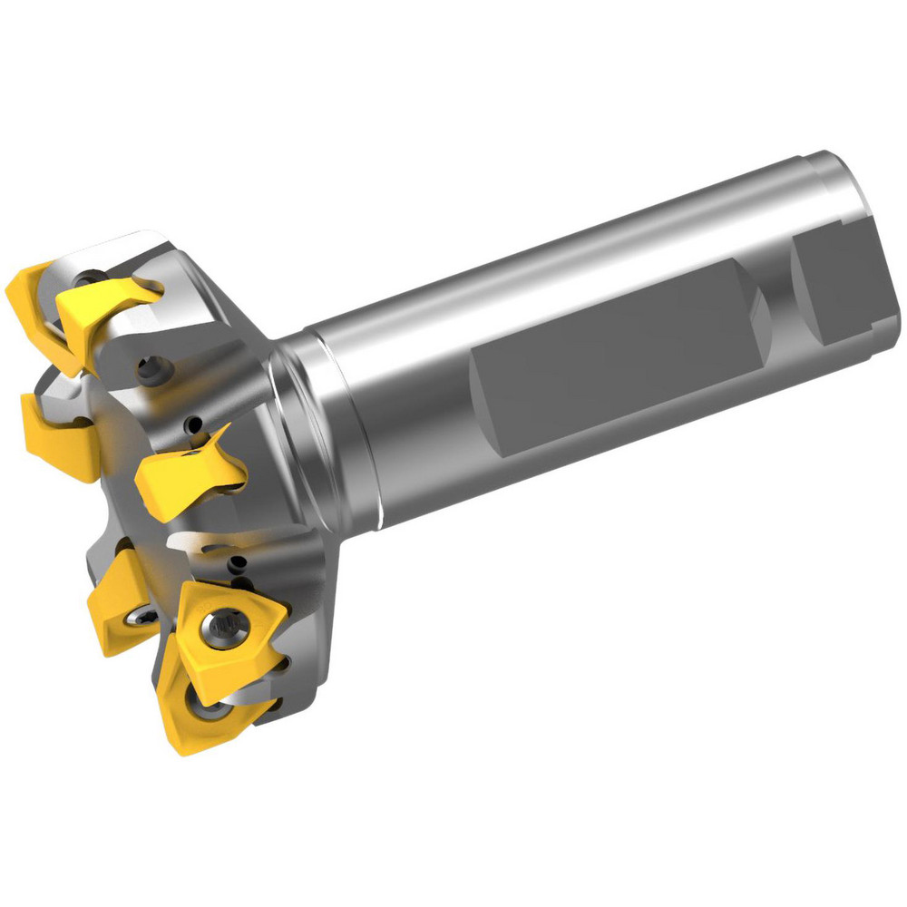 Kennametal Indexable Square-Shoulder End Mill: M1D300E1805S100L175R, 3" Cut Dia, 15.97 mm Max Depth of Cut, BT40 Taper Shank - 6117617