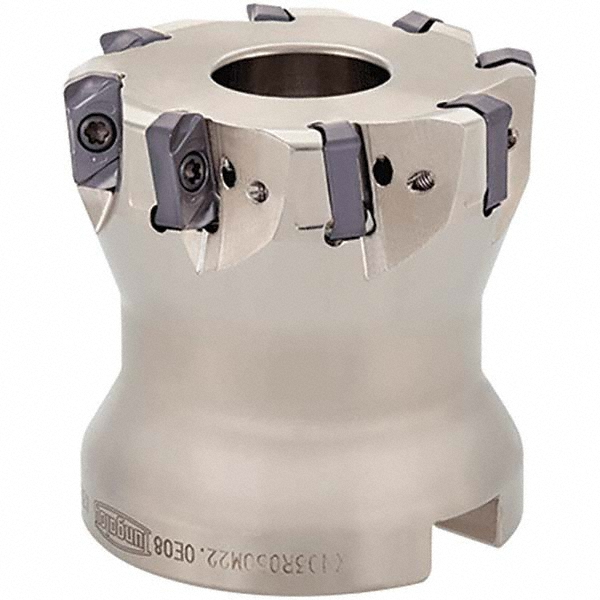 Iscar Indexable High-Feed Face Mill: 32.6 to 40 mm Cut Dia, 16 mm Arbor Hole - 3336687