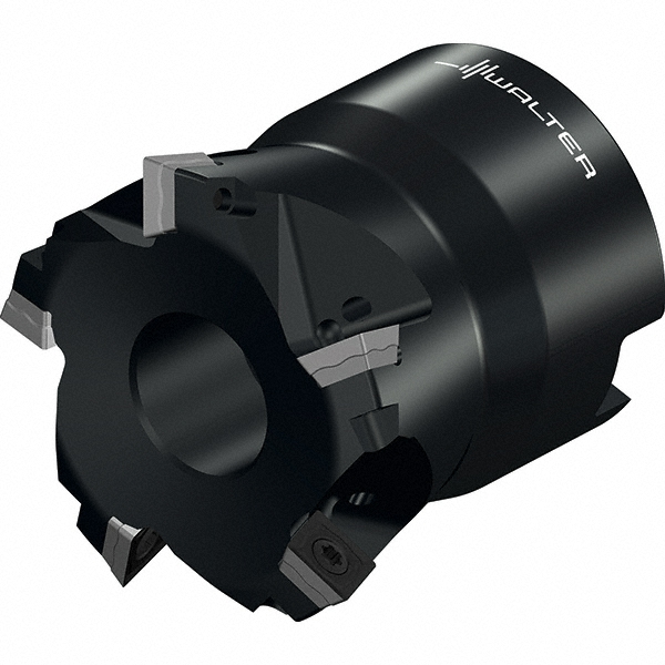 Iscar Indexable High-Feed Face Mill: 32.6 to 40 mm Cut Dia, 16 mm Arbor Hole - 3336687