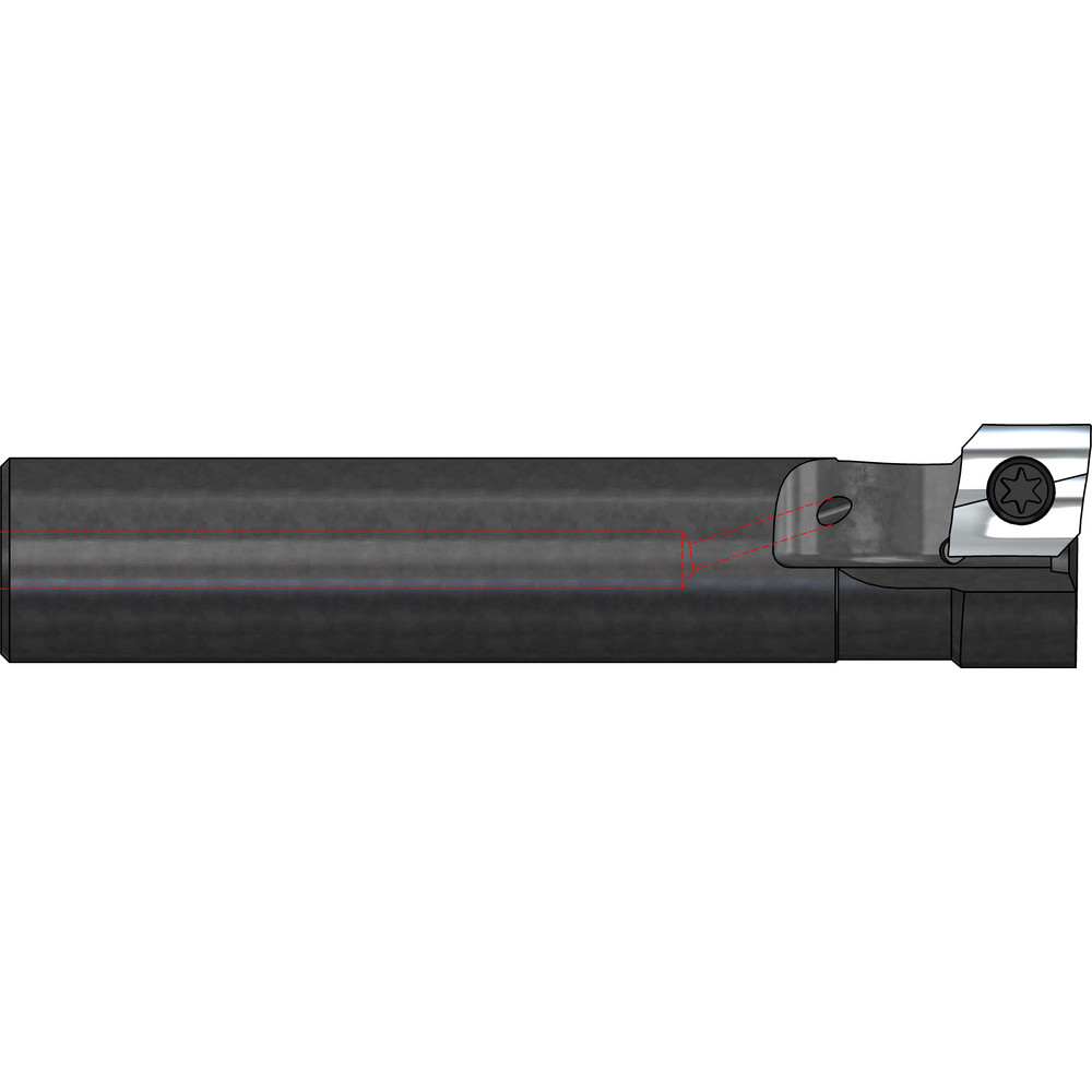 Kennametal Indexable High-Feed End Mill: 16Y02R060A16SWP03, Cylindrical Shank - 3519052