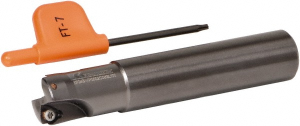 Kennametal Indexable High-Feed End Mill: 16Y02R060A16SWP03, Cylindrical Shank - 3519052