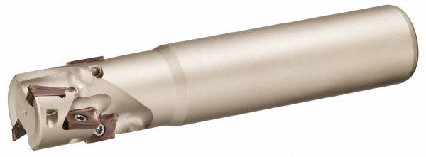 Sumitomo Indexable Square-Shoulder End Mill: WRX21000E100-150, 1" Cut Dia, 1" Dia Cylindrical Shank - 2900W41