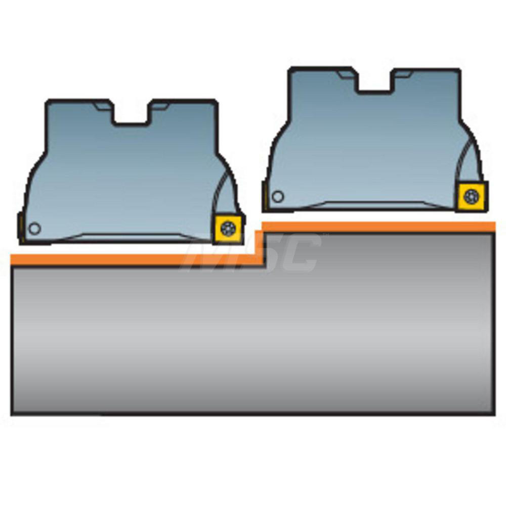 Sandvik Coromant 50mm Cut Dia, 22mm Arbor Hole Dia, 10mm Max Depth, Indexable Square-Shoulder Face Mill - 5745783